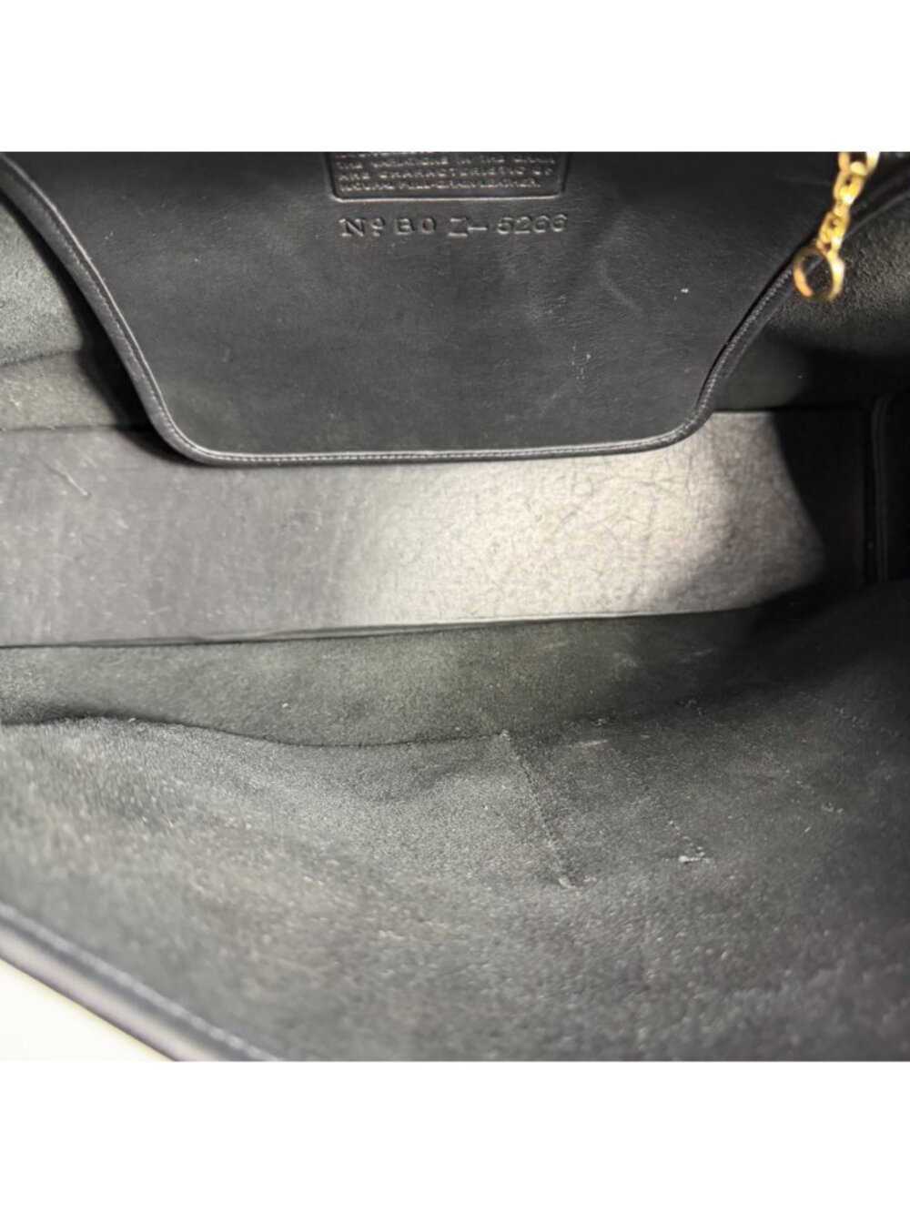 Vintage Coach Beekman Black Glove Tanned Leather Briefcase #5266 - Picture 14 of 16